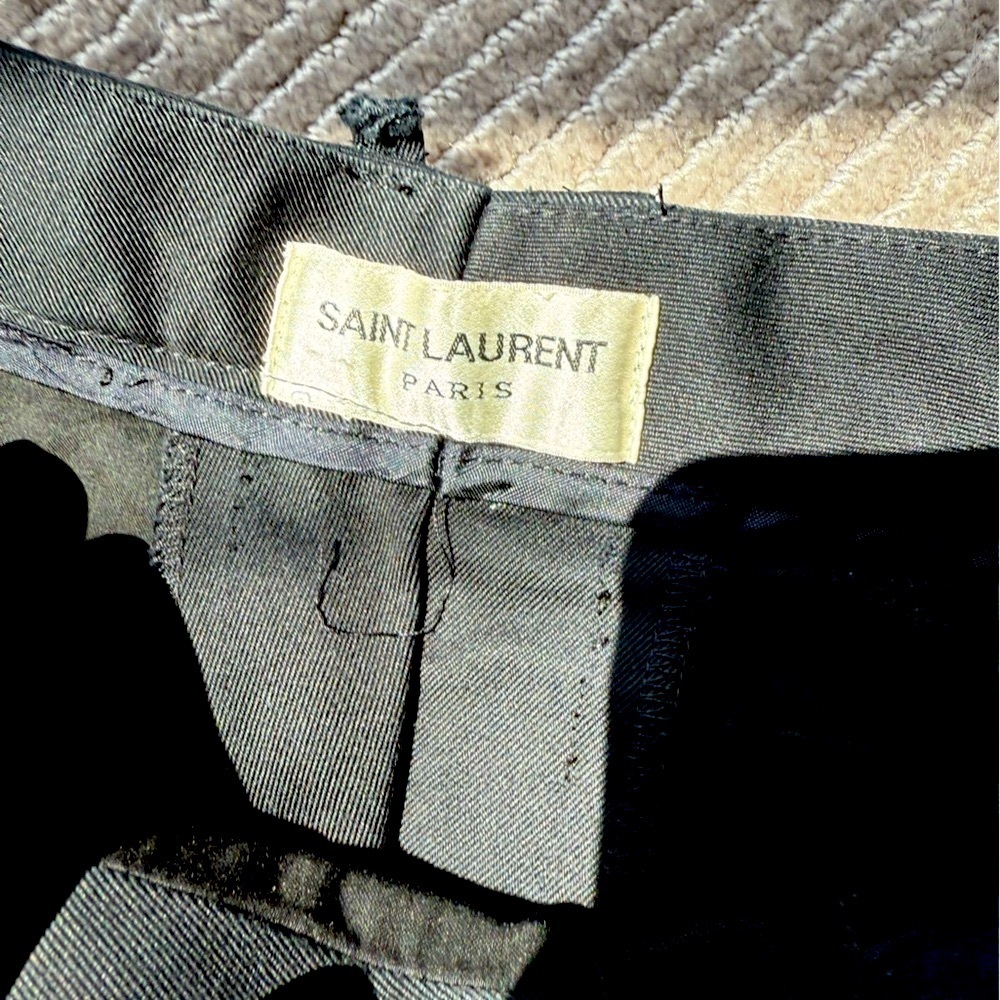 Saint Laurent Black Bermudas Minimalist Shorts - Picture 8 of 9